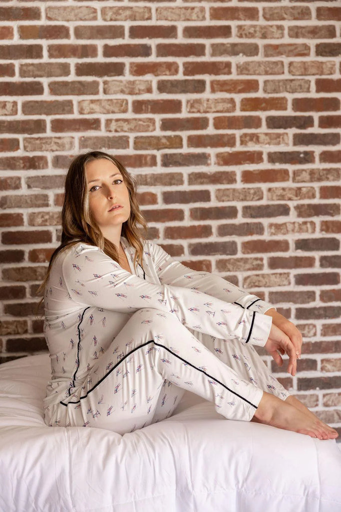 JOLENE Long PJ Set in Skiers