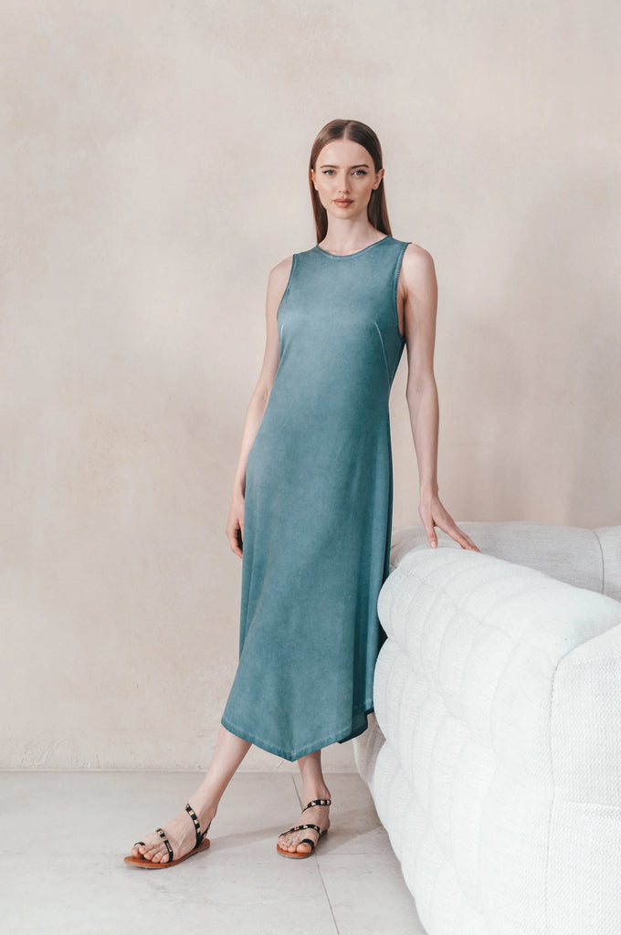 MADEMOISELLE Tank Dress in Marlin