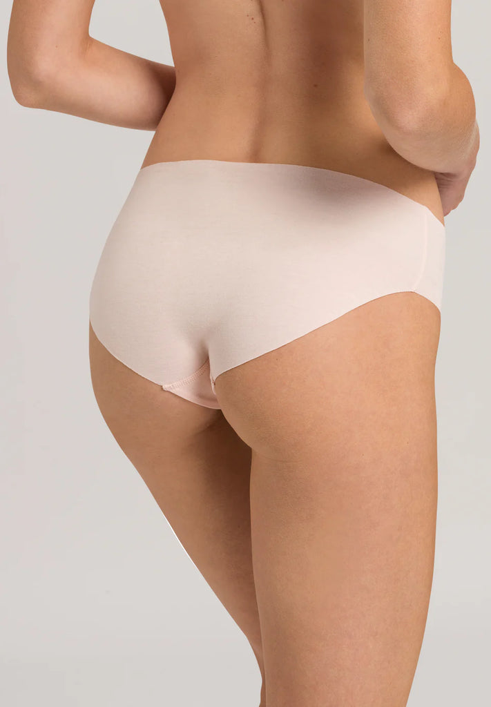 INVISIBLE Cotton Hi Cut Brief in Powder
