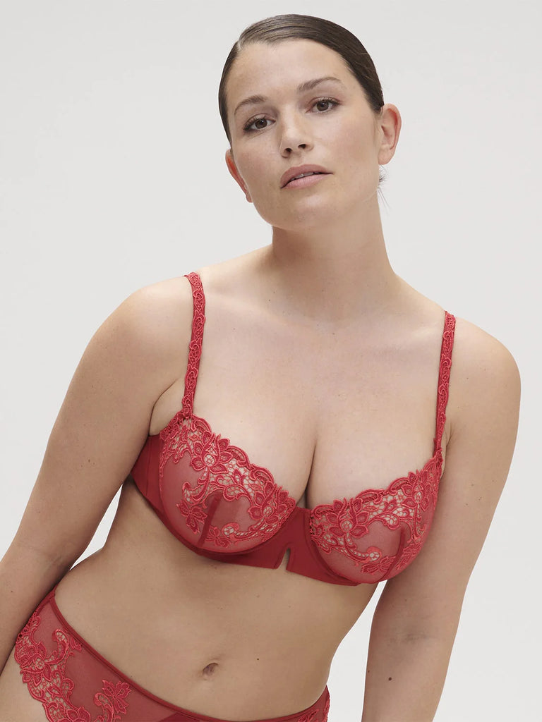 SAGA Demi Bra in Lipstick