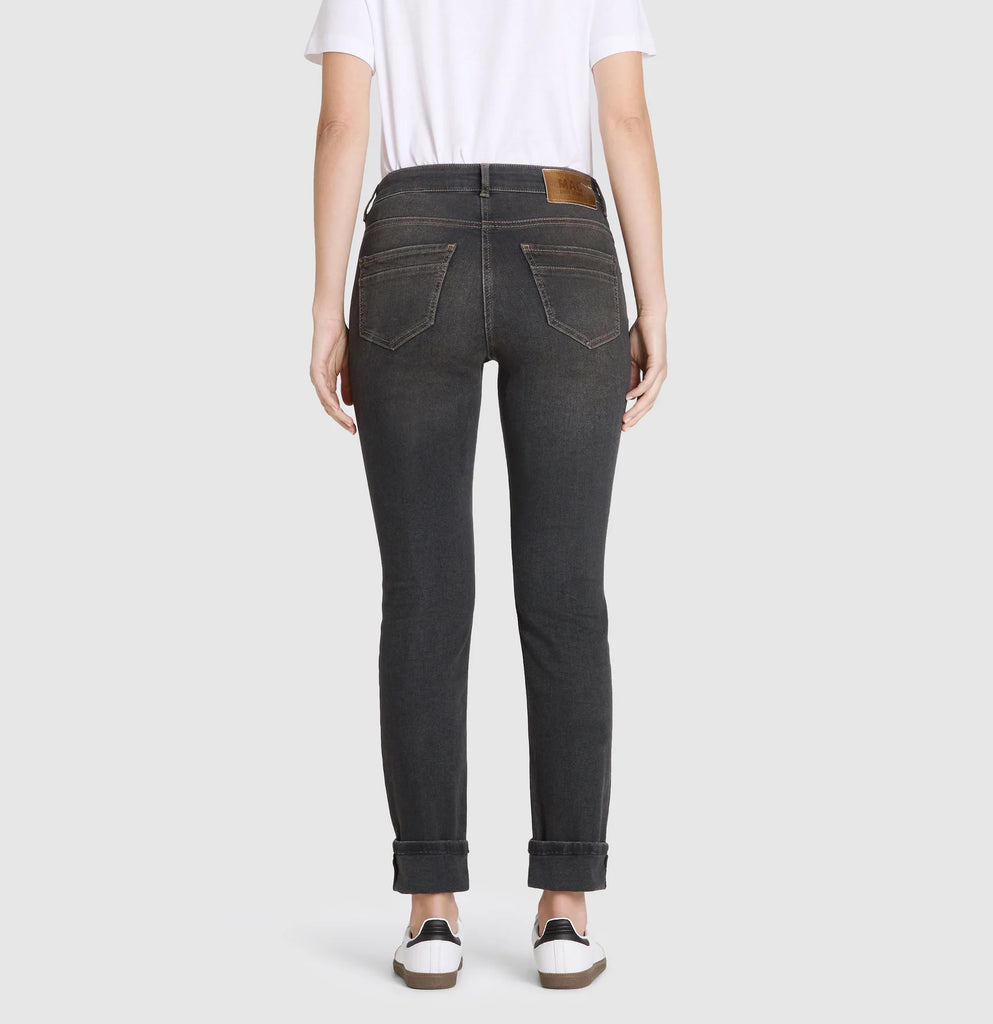 RICH SLIM Jeans in Fancy Brown Black