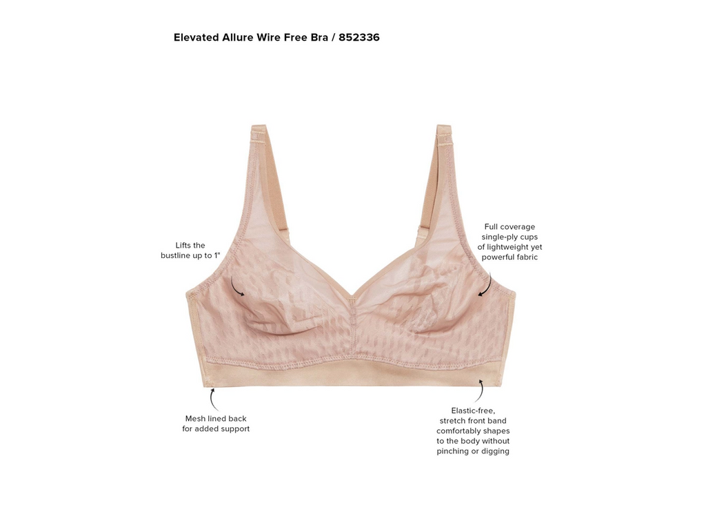 ELEVATED ALLURE Wire Free Bra in Roebuck