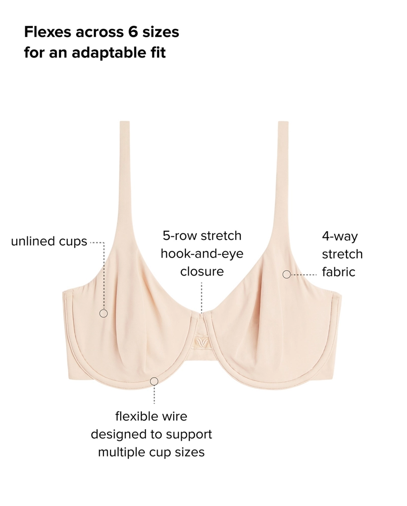 EVER FLEXING Underwire Bra in Sand