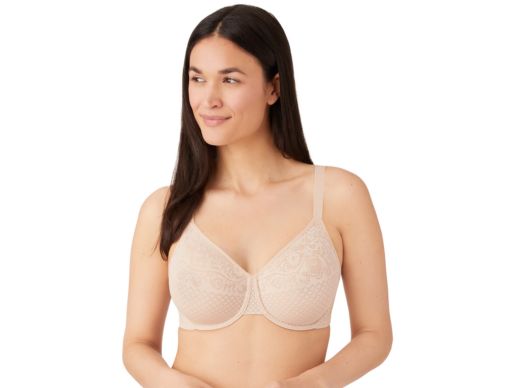 VISUAL EFFECTS Minimizer Bra in Sand