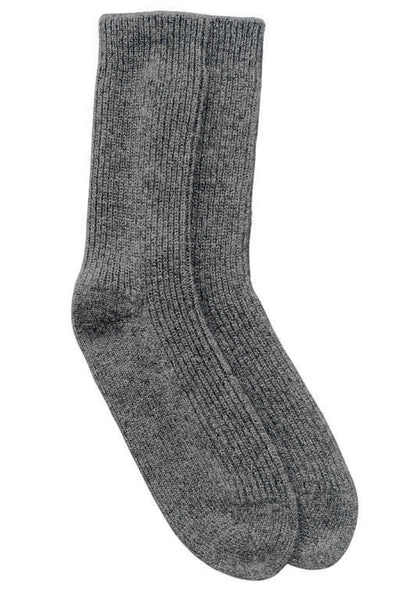 Cashmere Socks in Flannel