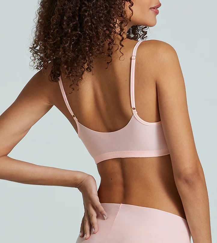 BUTTER Bralette in Rose Quartz