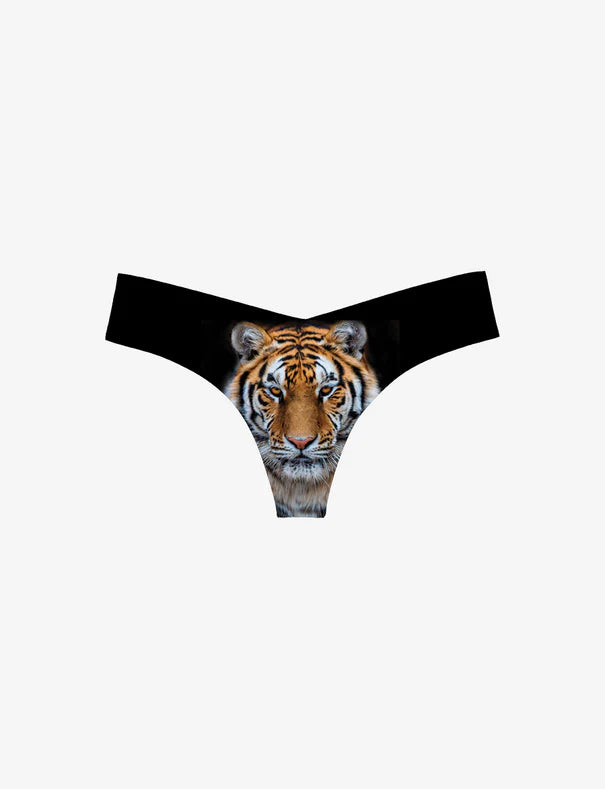 CLASSIC Thong in Orange Tiger