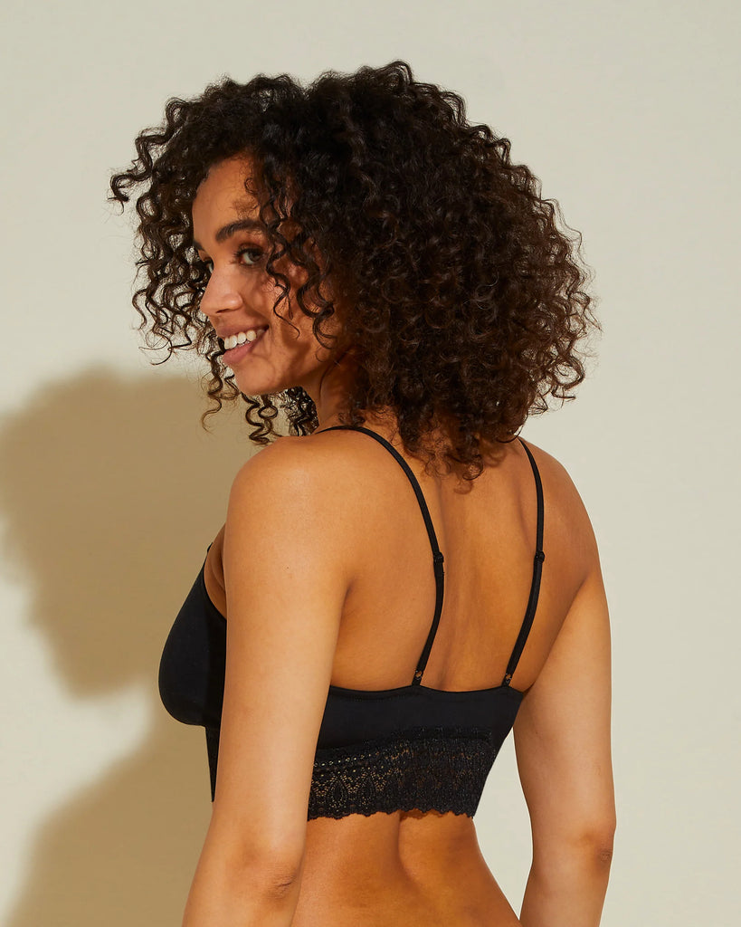 GIULIA Modal Bralette in Black