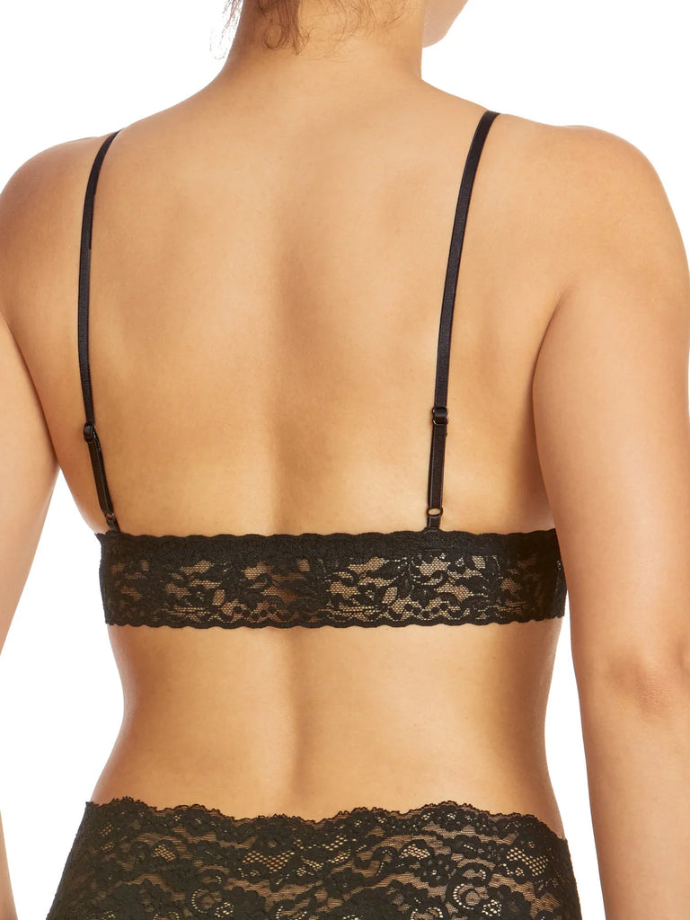 Signature Lace Bralette in Black