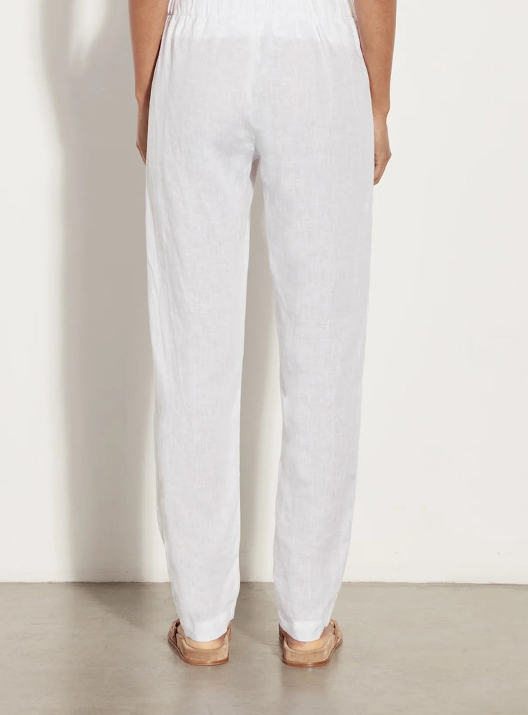 Linen Easy Pants in White