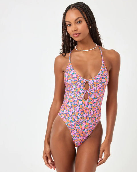 CLOVER Bitsy One Piece in Positively Popppies