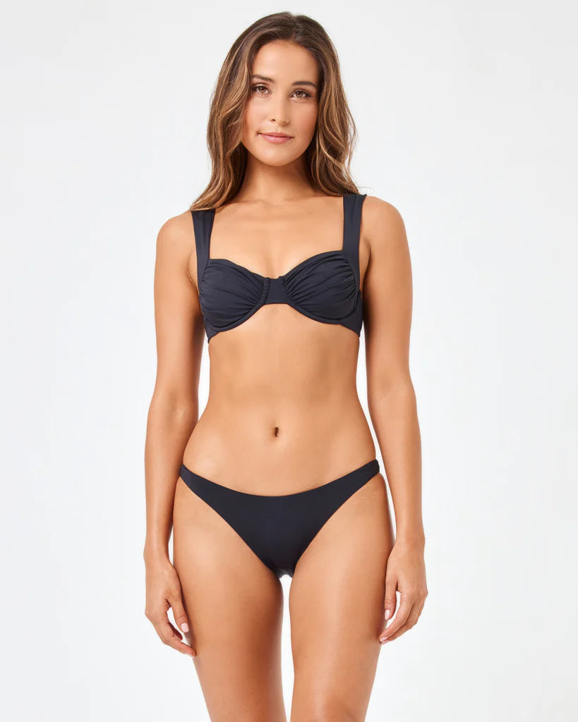 STELLA & CAMACHO Classic Bikini in Black