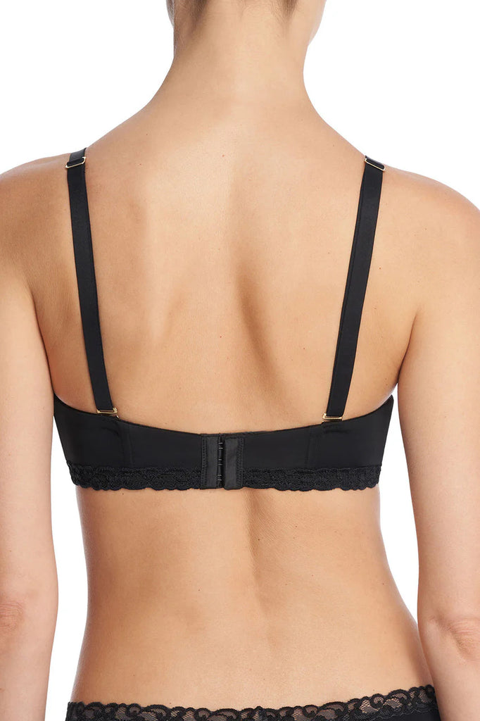 PURE LUXE Strapless Bra in Black