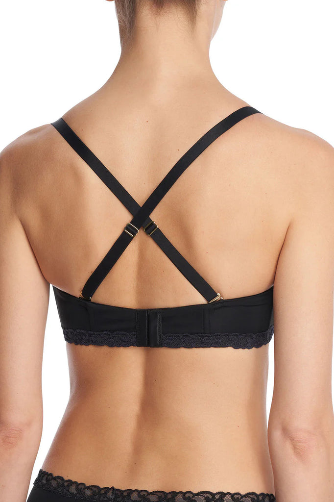 PURE LUXE Strapless Bra in Black