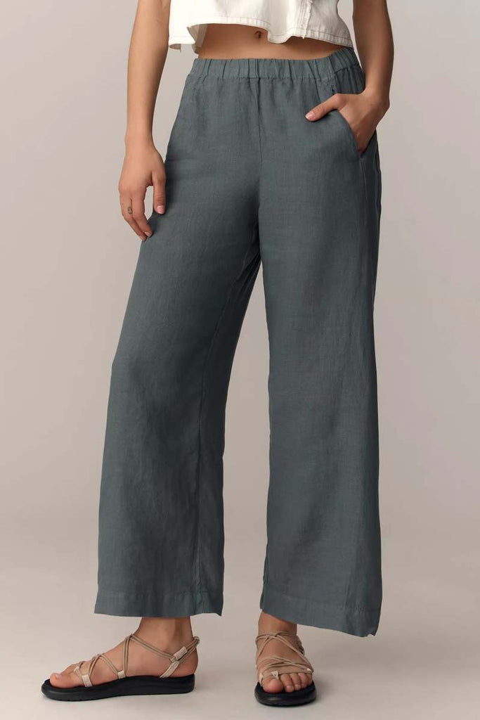 LOLA Linen Pants in Graphite