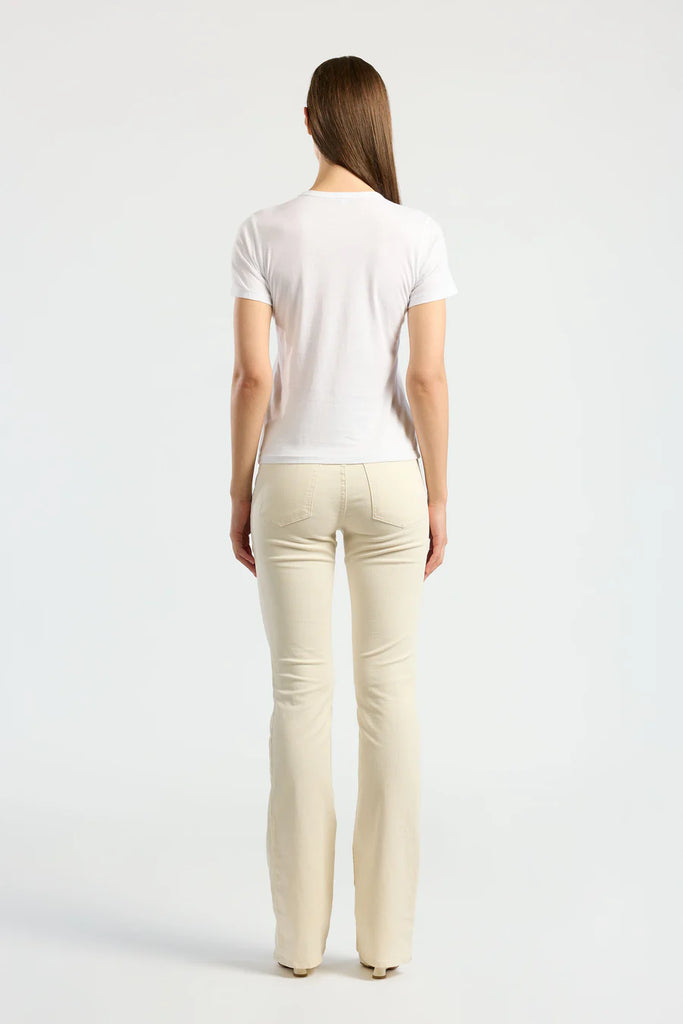 Standard S/S Crew Tee in White