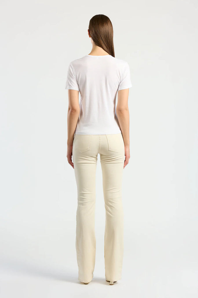 Standard S/S V-Neck Tee in White