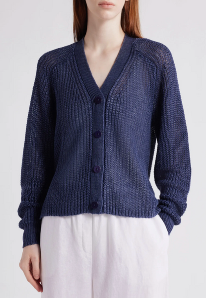 BEACH Cardigan in Navy