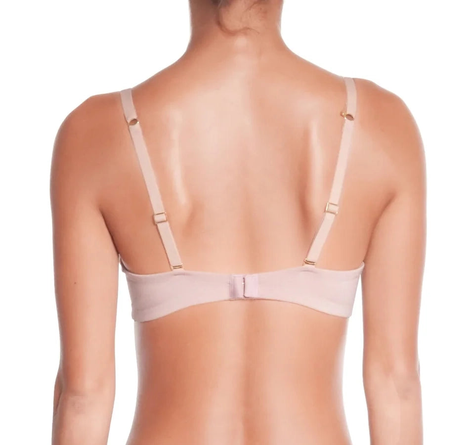 Organic Cotton Underwire Bra in Blush