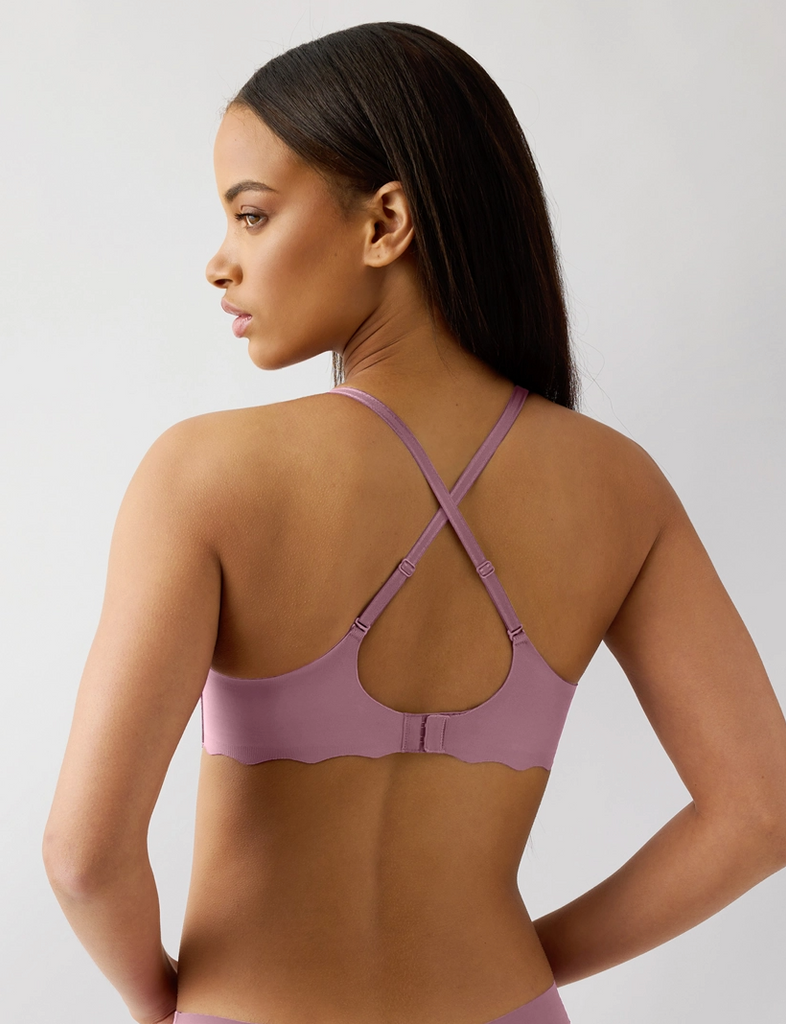 B'WOW'D Wireless Formed Bra in Blush Pink