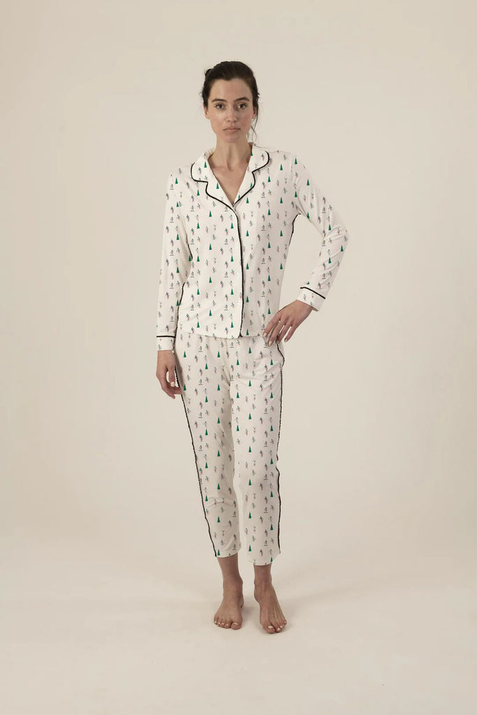 JOLENE Long PJ Set in Skiers