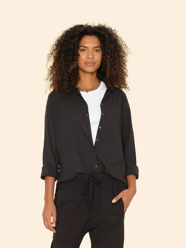 BEAU Long Sleeve Shirt in Black