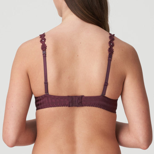 AVERO Padded Balcony Bra in Wine