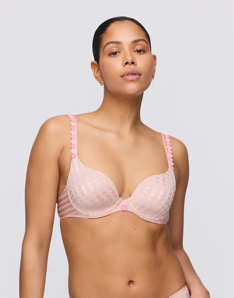 AVERO TINY Padded Bra in Powder Rose
