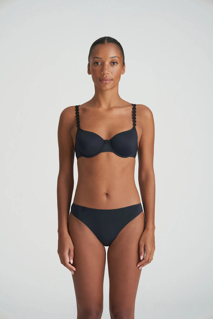 TOM Full-Cup Underwire Bra in Charcoal