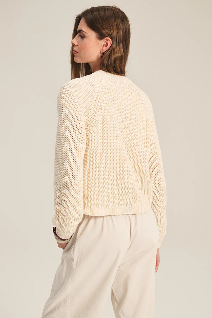LISABETH Cardigan in Ivory