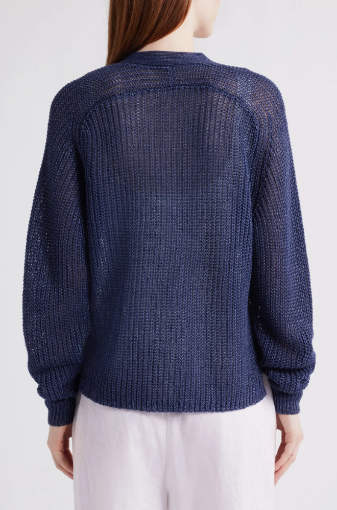 BEACH Cardigan in Navy