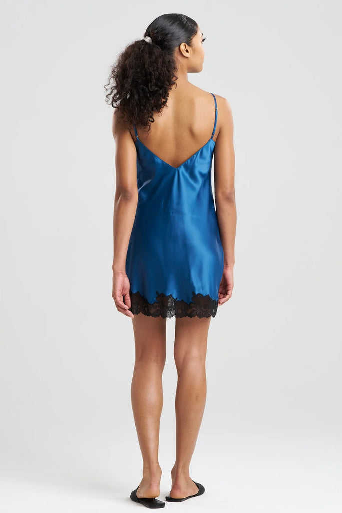 PEONY Glamour Chemise in Midnight Teal