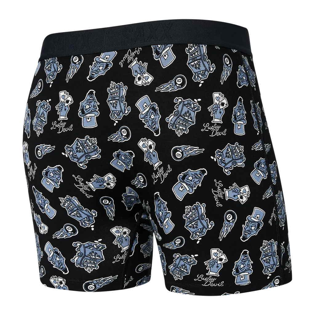 ULTRA Boxer Brief w/ Fly in Lucky Devil Black