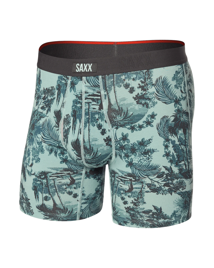 VIBE Xtra Boxer Brief in Golf Toile Aquifer