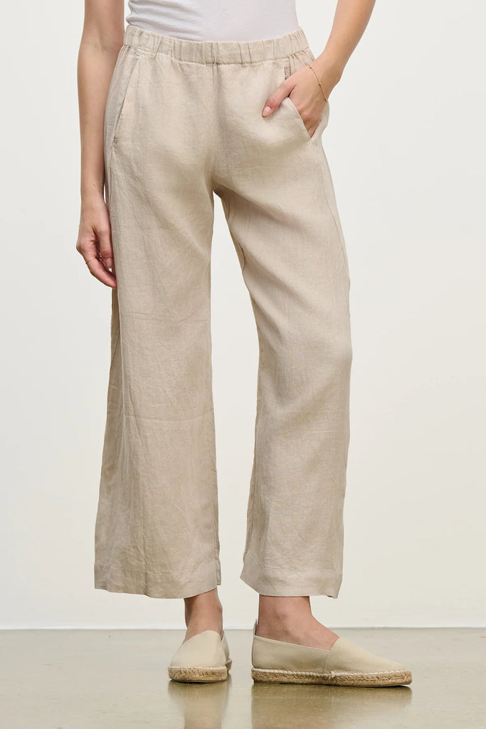 LOLA Linen Pants in Cobble