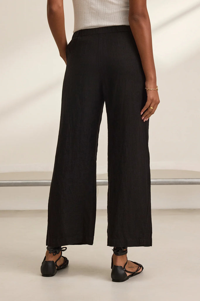LOLA Linen Pants in Black