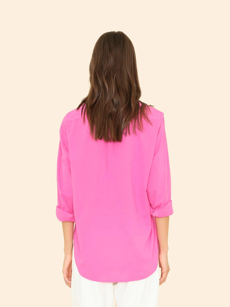 BEAU Long Sleeve Shirt in Pink Thorn