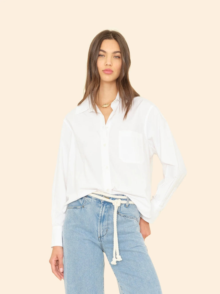 MONROE Long Sleeve Shirt in White