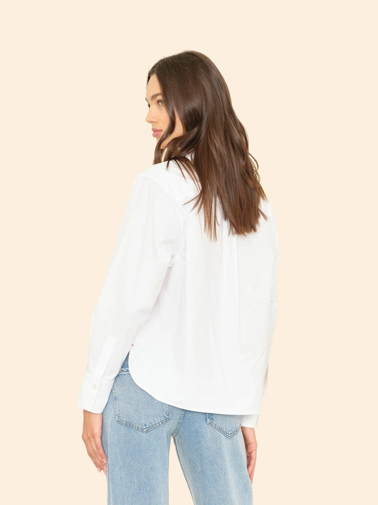 MONROE Long Sleeve Shirt in White