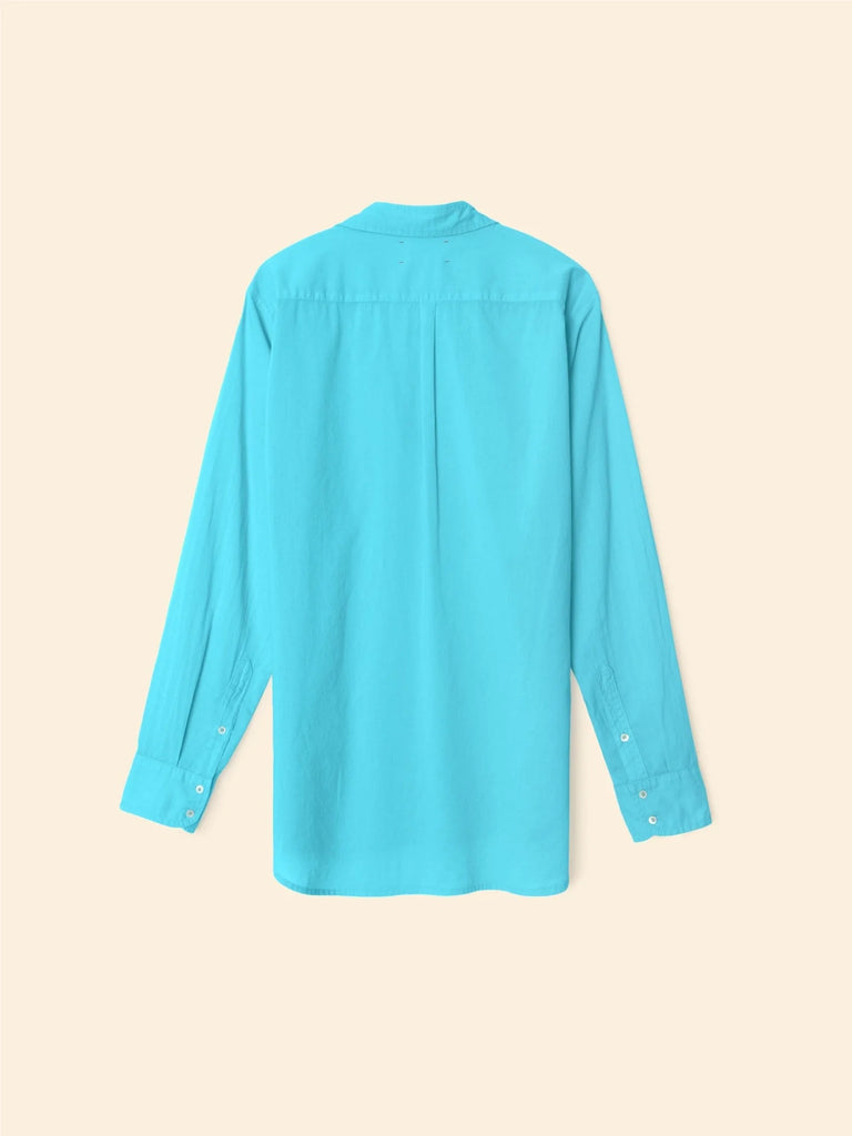 BEAU Long Sleeve Shirt in Cabana Blue
