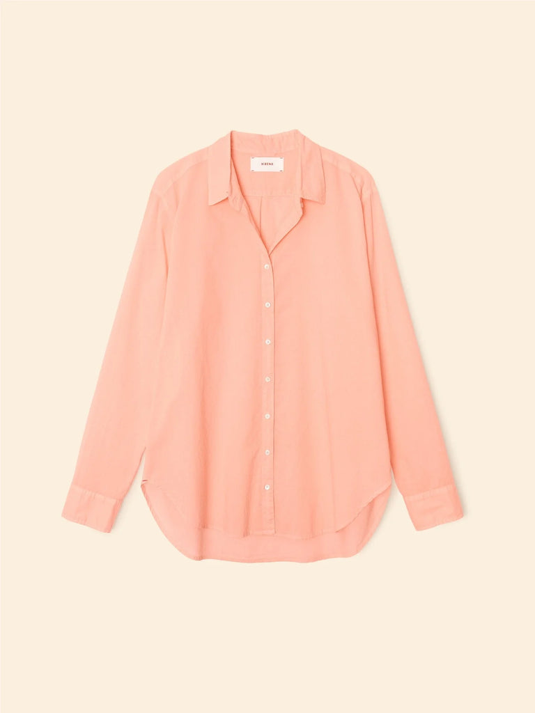 BEAU Long Sleeve Shirt in Grapefruit