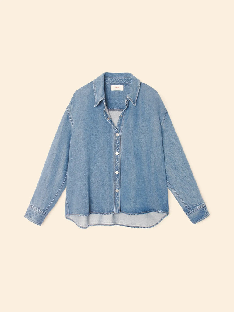 GIA Denim Shirt in Voyage Blue