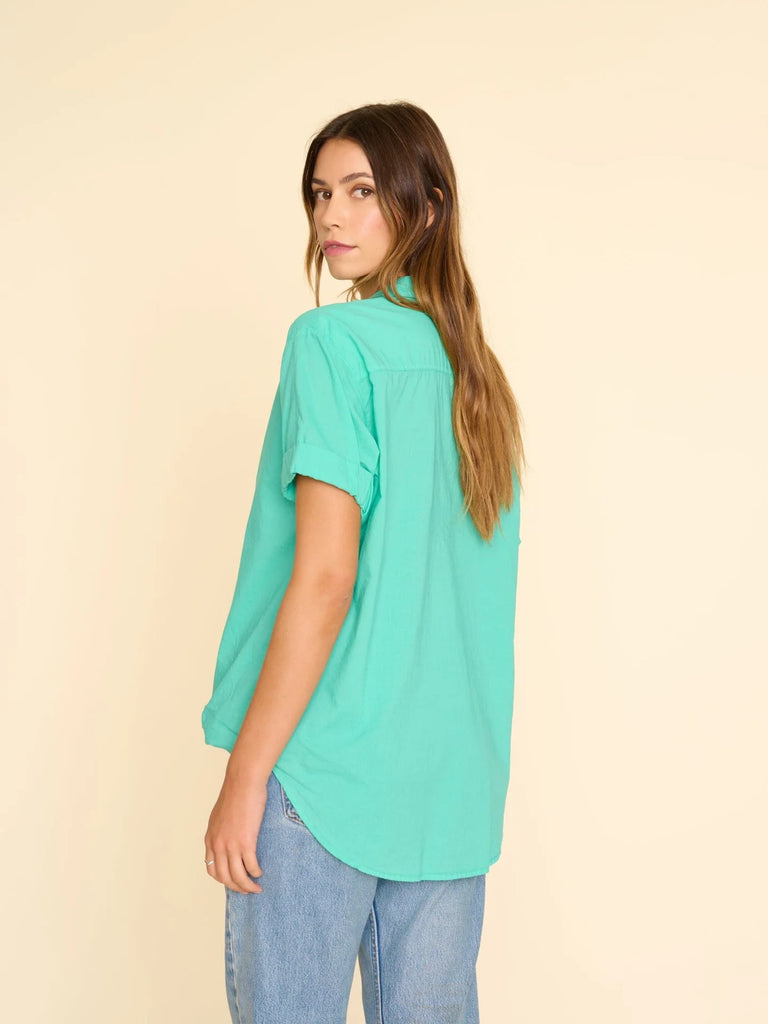 CHANNING Short Sleeve Shirt in Spearmint
