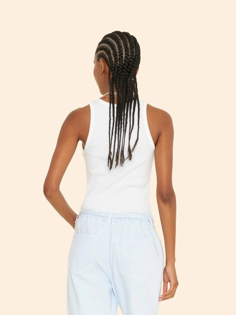 ARYNN Tank Top in White