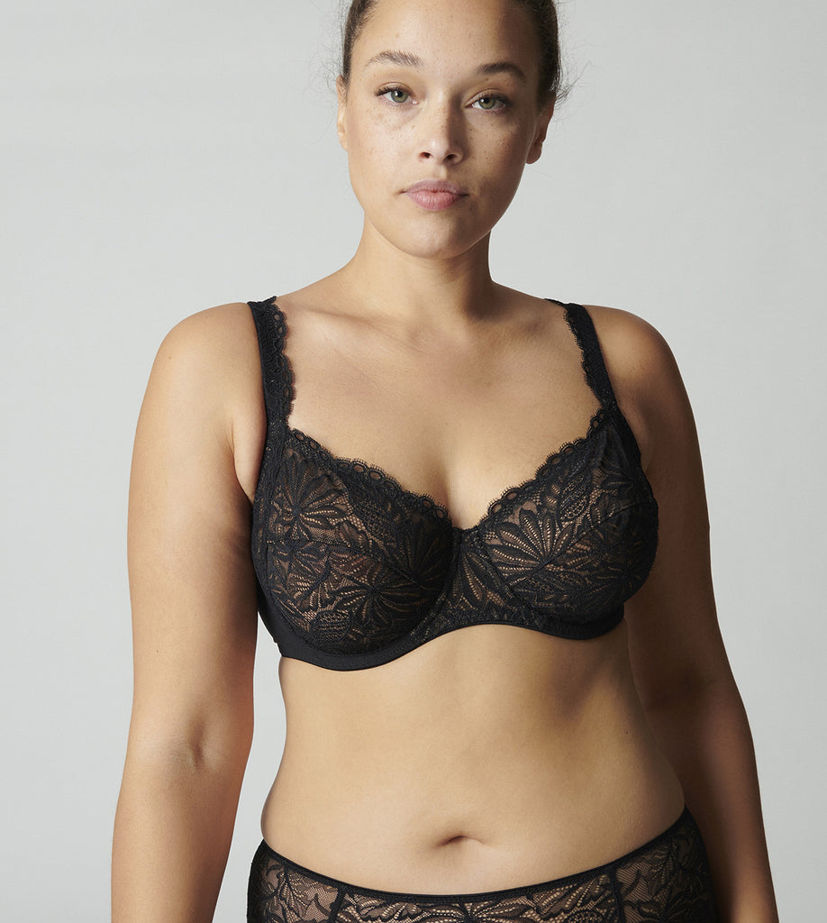 EXOTICA Full Cup Bra in Black