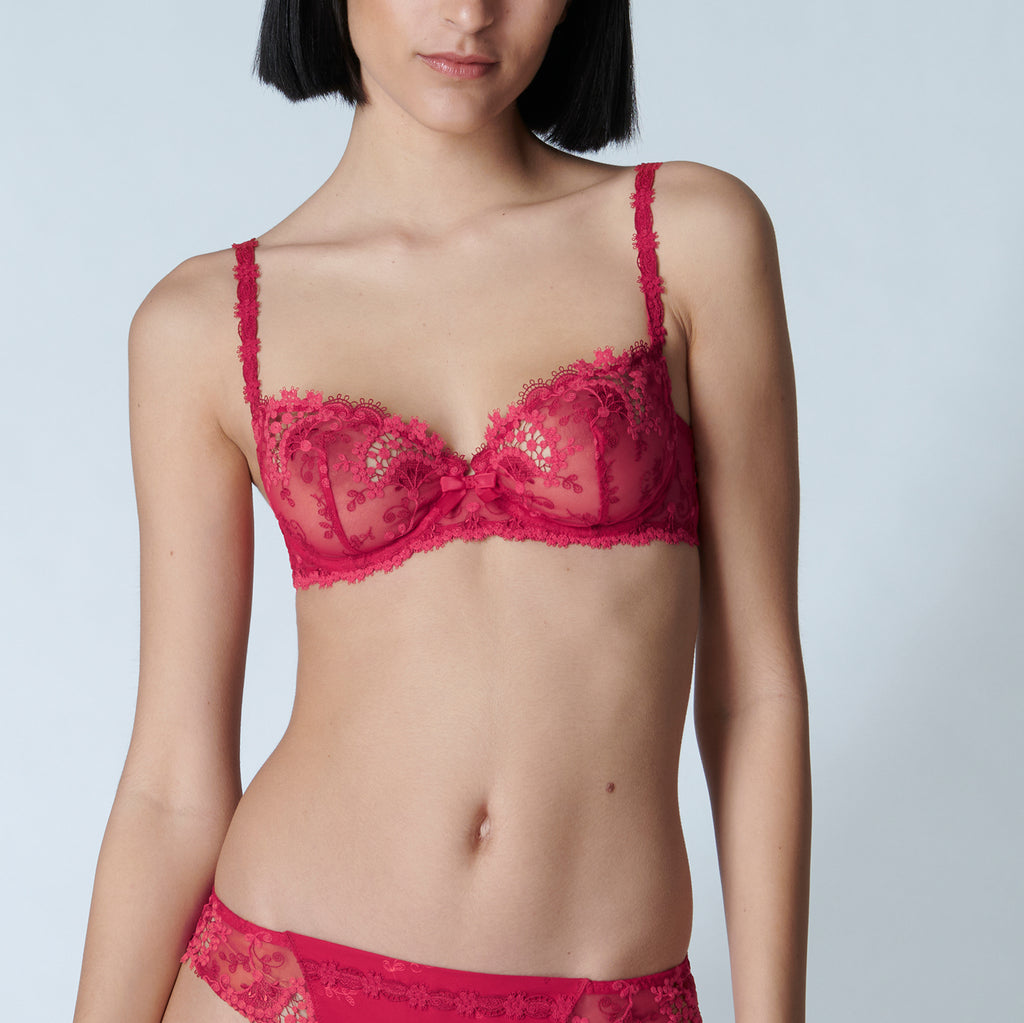 WISH Demi Bra in Ruby Pink