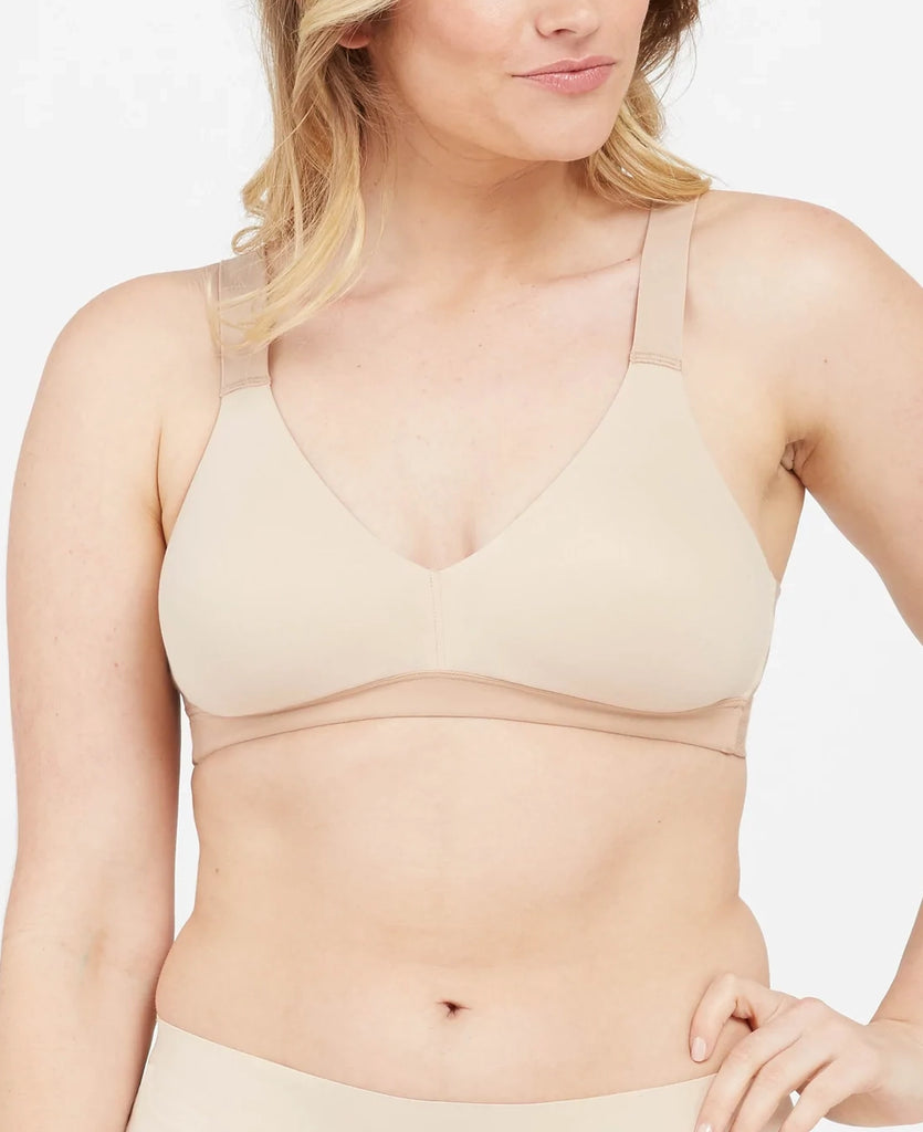 BRA-LLELUJAH Unlined Bralette in Naked2