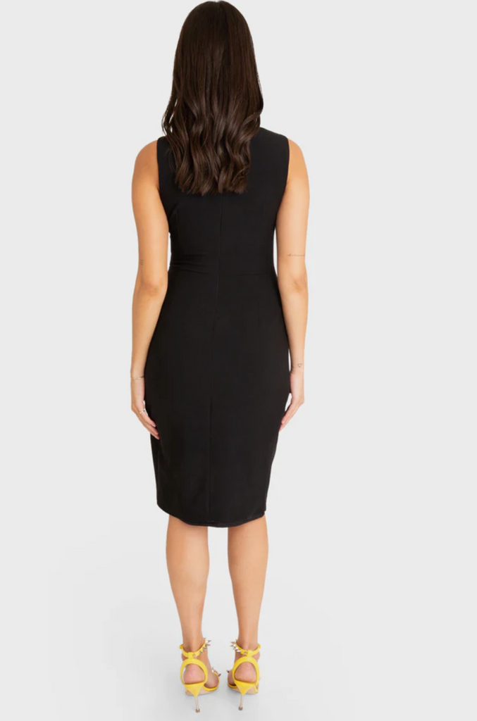 LEGEND Sheath Dress in Black