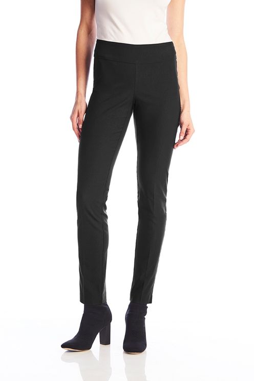 Techno Basic Slim Pants in Black