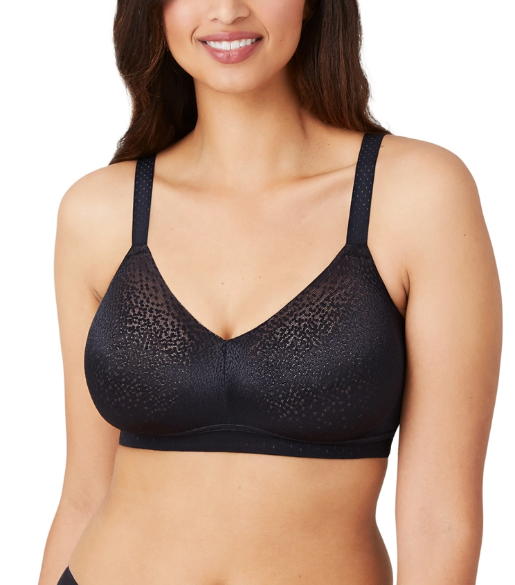 Back Appeal Wire Free Bra in Black